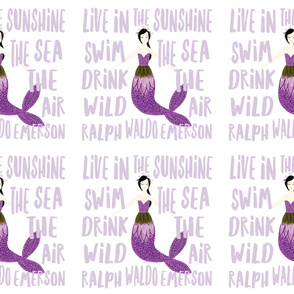 6 loveys: sparkle mermaids purple // no lines