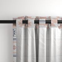 kilim blush grey