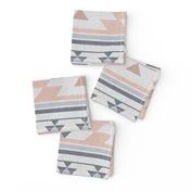 kilim blush grey