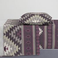 kilim plum beige