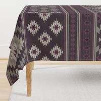 kilim plum beige