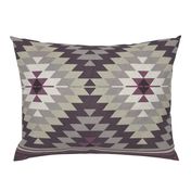 kilim plum beige