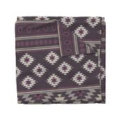 kilim plum beige