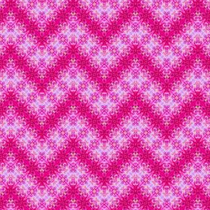 Pink Zig Zag Tie Dye Bubbles