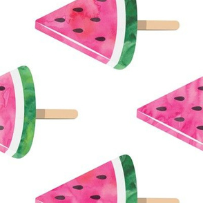 (jumbo) watermelon popsicles - pink (90)