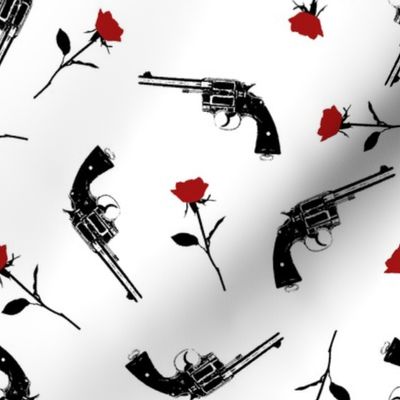 Guns and Red Roses // Large