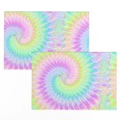 2 tie dye pastel rainbow colourful psychedelic rave music festivals neon pink blue green spirals watercolor pop art hippies