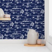 Olde Artillerie on Navy // Large