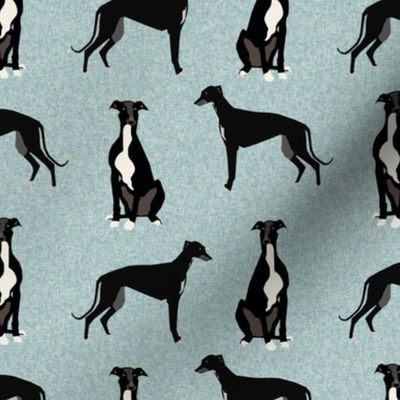 greyhound black pet quilt b coordinate nursery dog quilt 