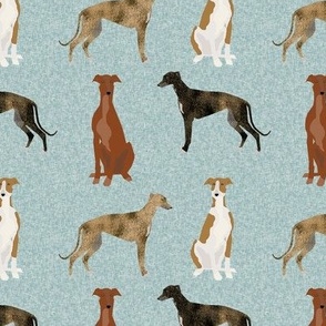 greyhound pet quilt b  coordinate nursery dog quilt 