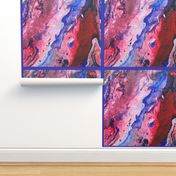 marble 14 in red, white & Blue