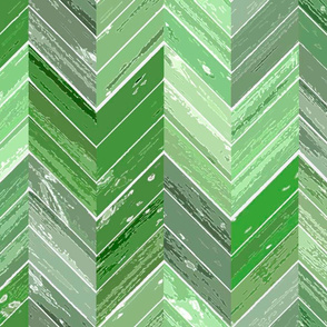 Wood Parquetry - Green 2