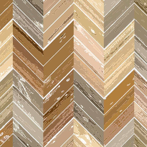 Wood Parquetry - Sepia