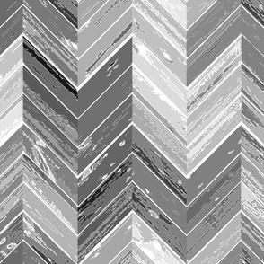 Wood Parquetry - Gray 2