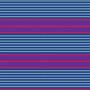Wide Stripe Violet