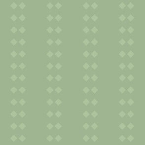 Diamond Stripe: Mossy Green 11