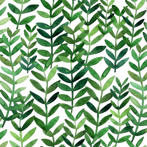 Green Leaves pattern