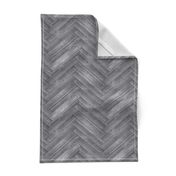 Gray Herringbone Wood Panels