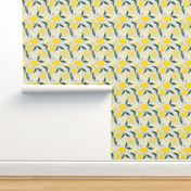 Lemonade Floral,  on stone gray