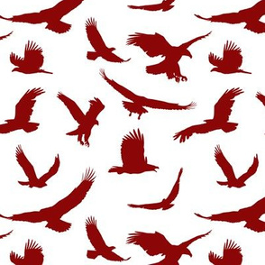 Red Eagle Silhouettes // Large