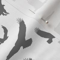 Grey Eagle Silhouettes // Large