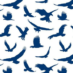 Blue Eagle Silhouettes // Large