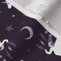 Moonlit Unicorn - Twilight Purple