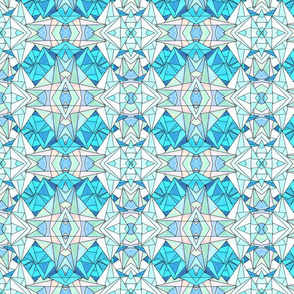 Blue Nordic Pattern