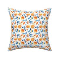 bright summer floral pattern