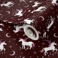 Moonlit Unicorn - Rose Red