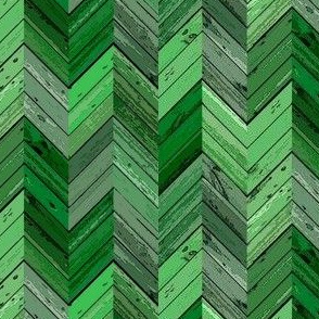 Wood Parquetry - Green
