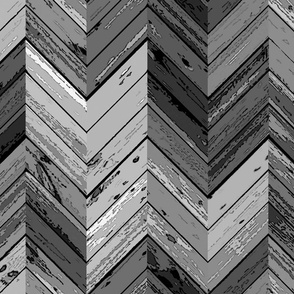 Wood Parquetry - Gray