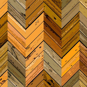 Wood Parquetry - Sepia