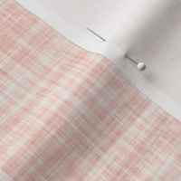 Welcome To The World Baby Blanket // Pale Pink Linen // Rotated