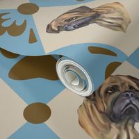 Bullmastiff quilt Two