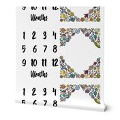 Miletones Months Blanket SPACE FRAME