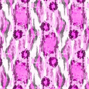 Painterly Animal Print, Orchid