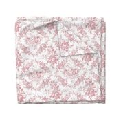 Lady Mary's Roses Pink Floral Toile