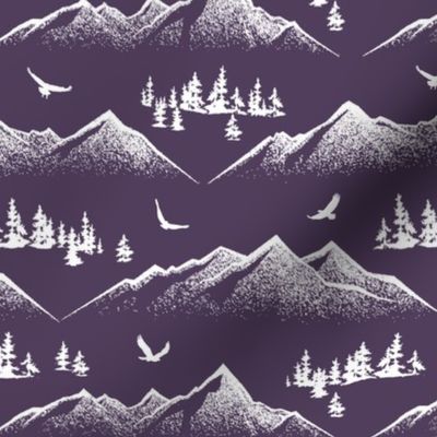 Eagle Mountain // Royal Purple // Small