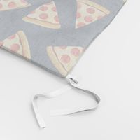 pizza slice (navy) food fabric