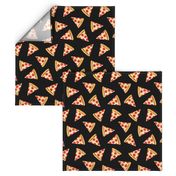 pizza slice (black) food fabric