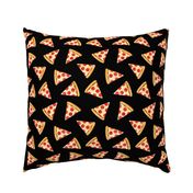 pizza slice (black) food fabric