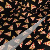 pizza slice (black) food fabric