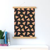 pizza slice (black) food fabric