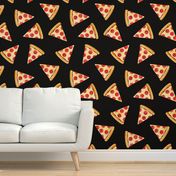 pizza slice (black) food fabric