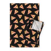 pizza slice (black) food fabric