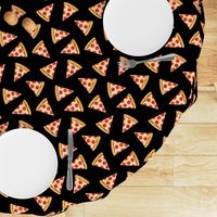 pizza slice (black) food fabric