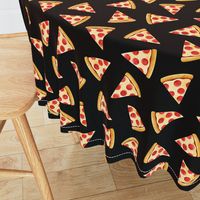 pizza slice (black) food fabric