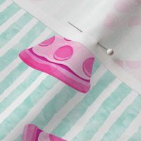 pizza slice (pink) food fabric