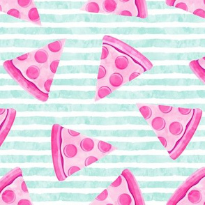 pizza slice (pink) food fabric